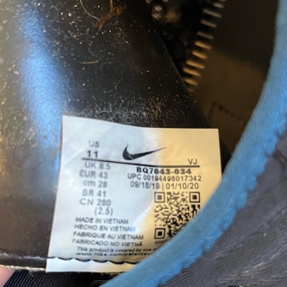 💃 🍕🐝 CLOSEOUT Nike Air Zoom SuperRep Black Volt size 11 - Picture 2 of 14